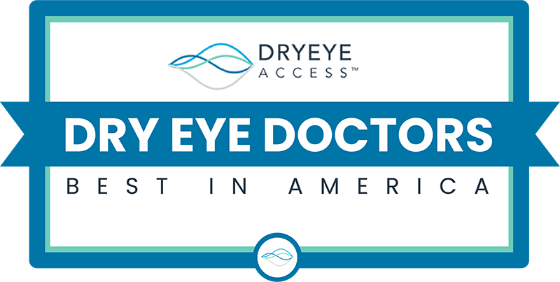 Dry Eye Access - Dry Eye Doctors - Best in America Award Badge