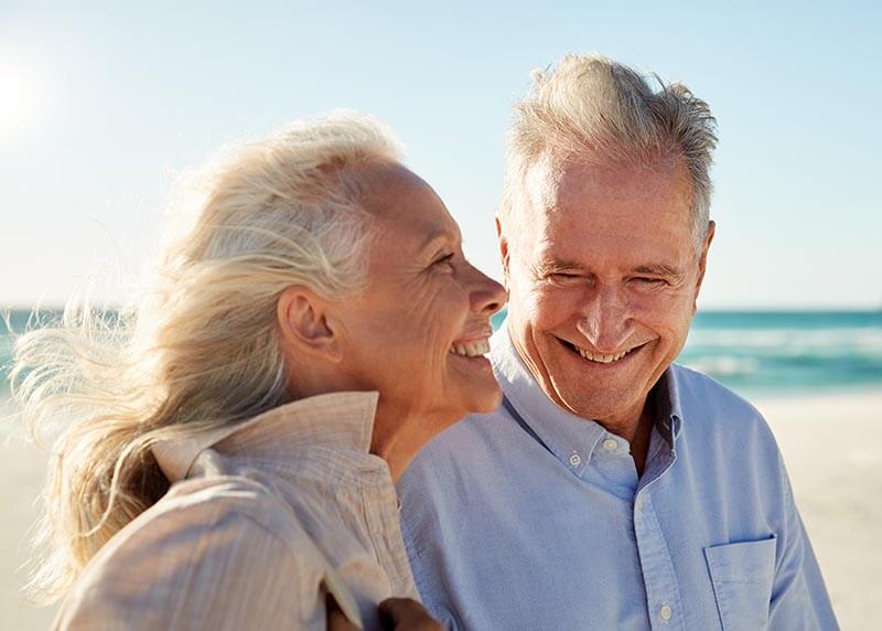 Senior Couple at the Beach