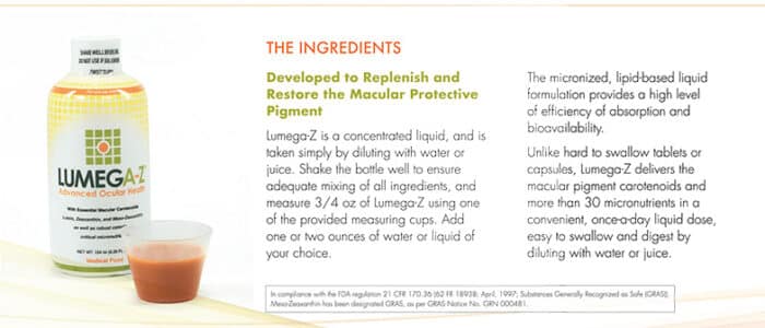 Lumega-Z For Macular Health